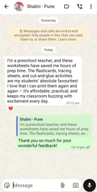 Shalini - Pune review